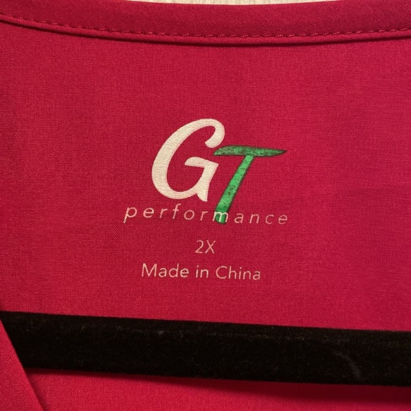 NWOT GT Performance Scrub Top…size 2X - Picture 3 of 4